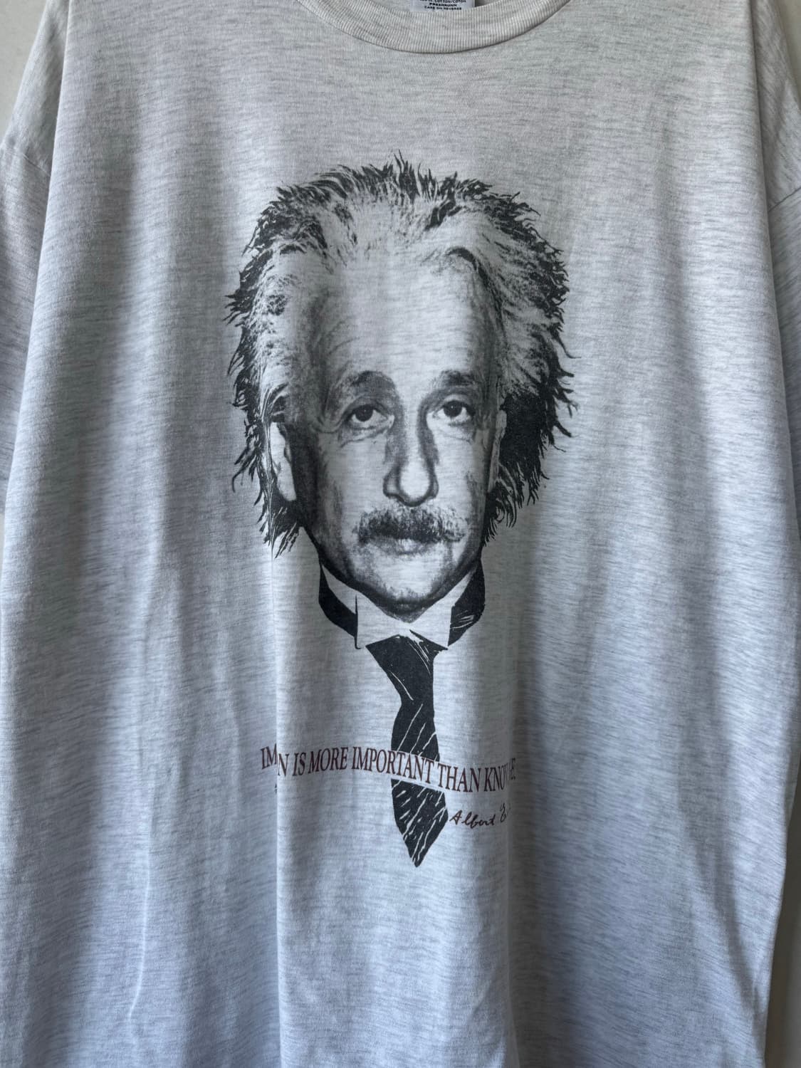 90s Albert Einstein 티셔츠  상품이미지2