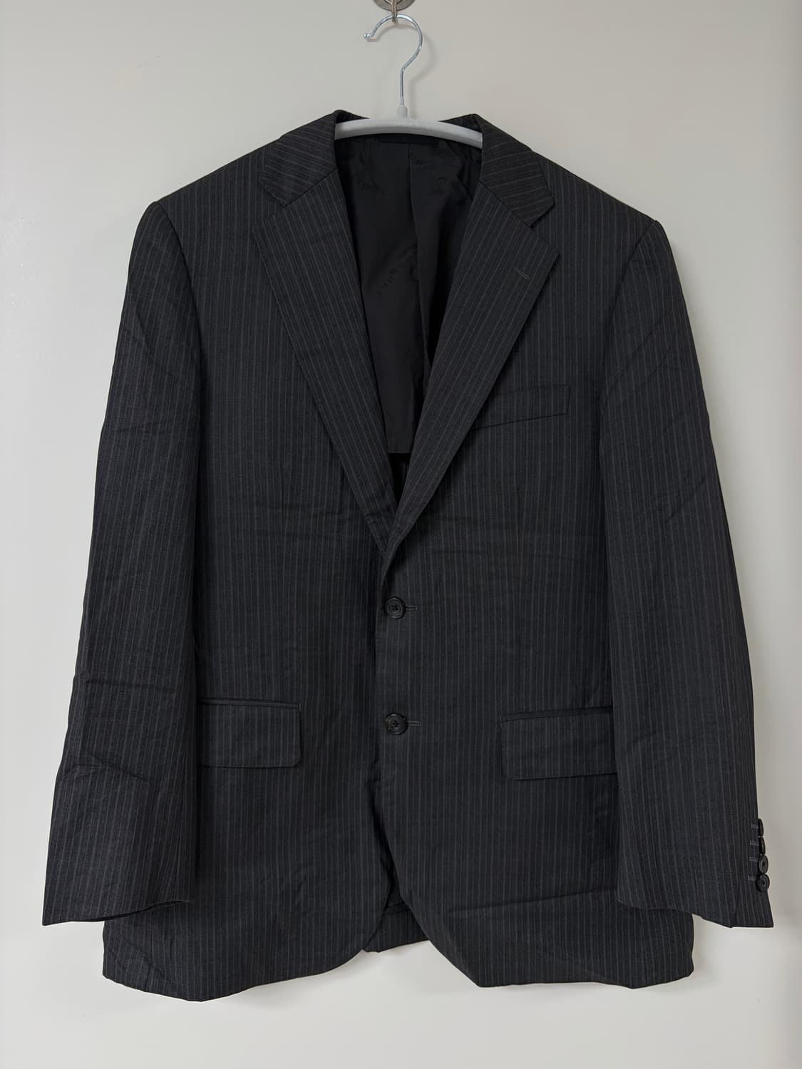 버버리 런던 울 핀스트라이프 정장 자켓 상품이미지1