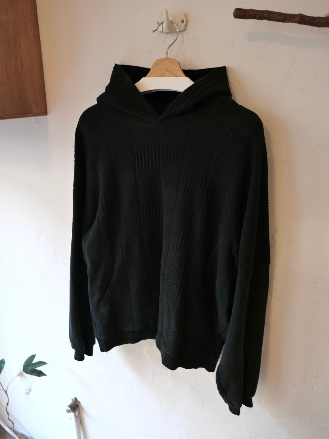 칼 오 라인 니트 후디 상품이미지2