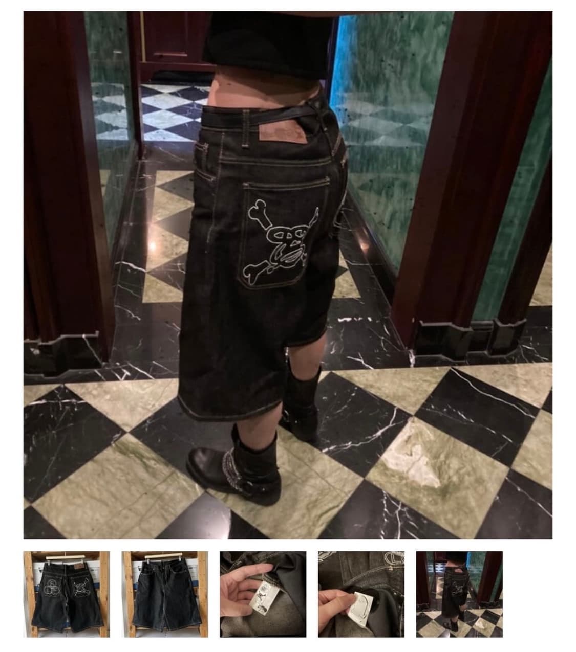 보이롱페이스 반바지 m사이즈 상품이미지3