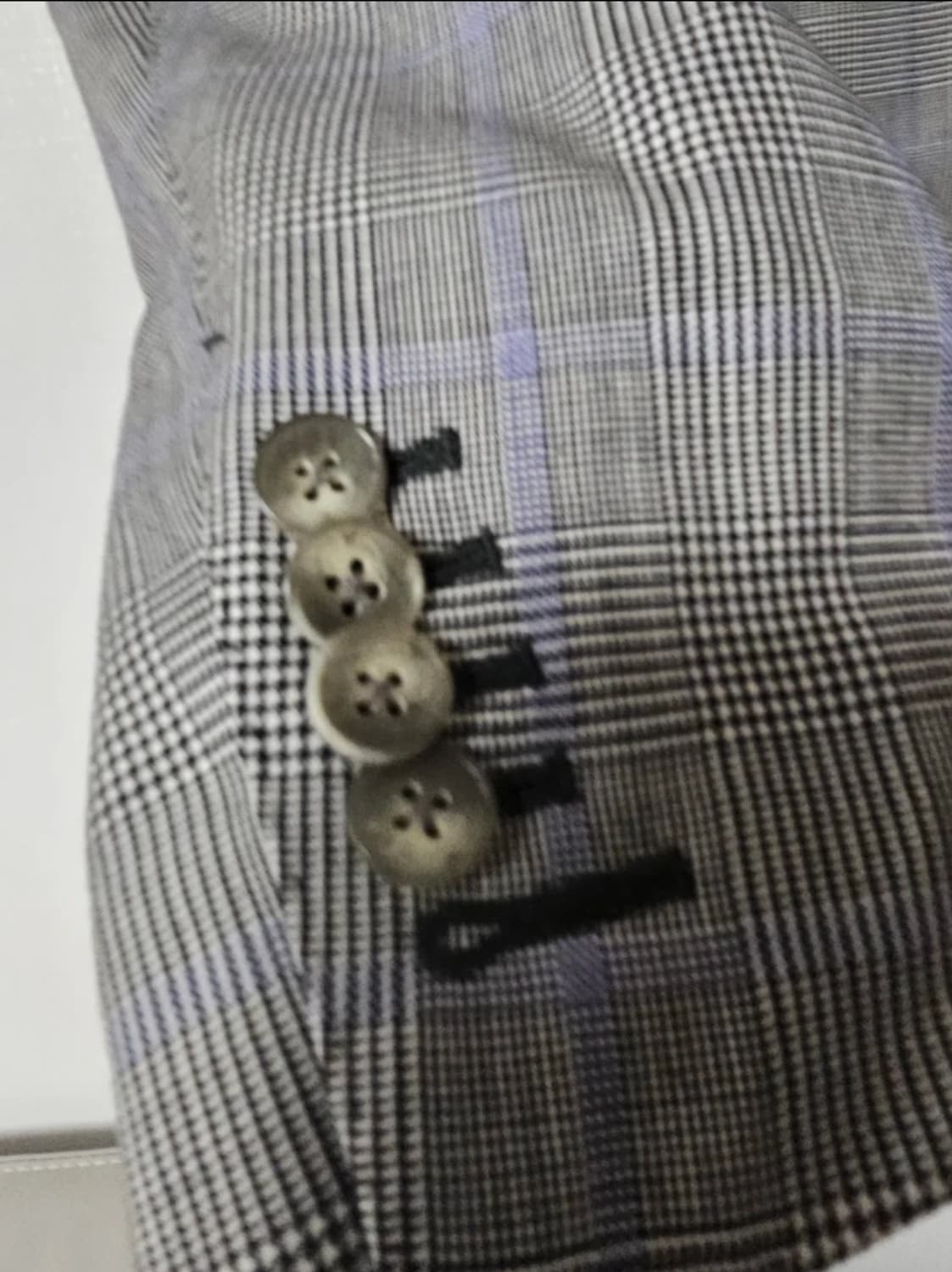 톰포드 체크 블레이저쟈켓(48r/100/에르메스타이포함) 상품이미지3