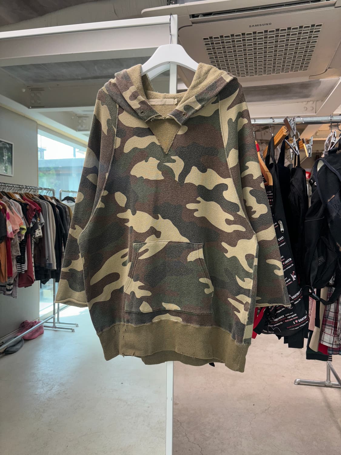 언스퀴키 카모 디스트로이드 후디 상품이미지3