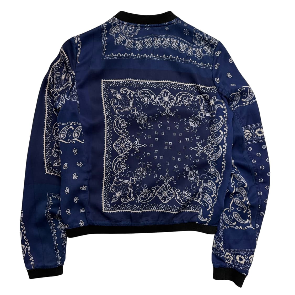 데님앤서플라이 페이즐리 패턴 블루종 자켓 S 상품이미지4