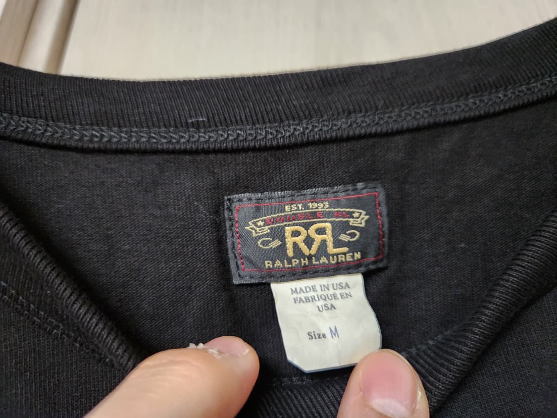 더블알엘 RRL 투팩 포켓 티셔츠 상품이미지2