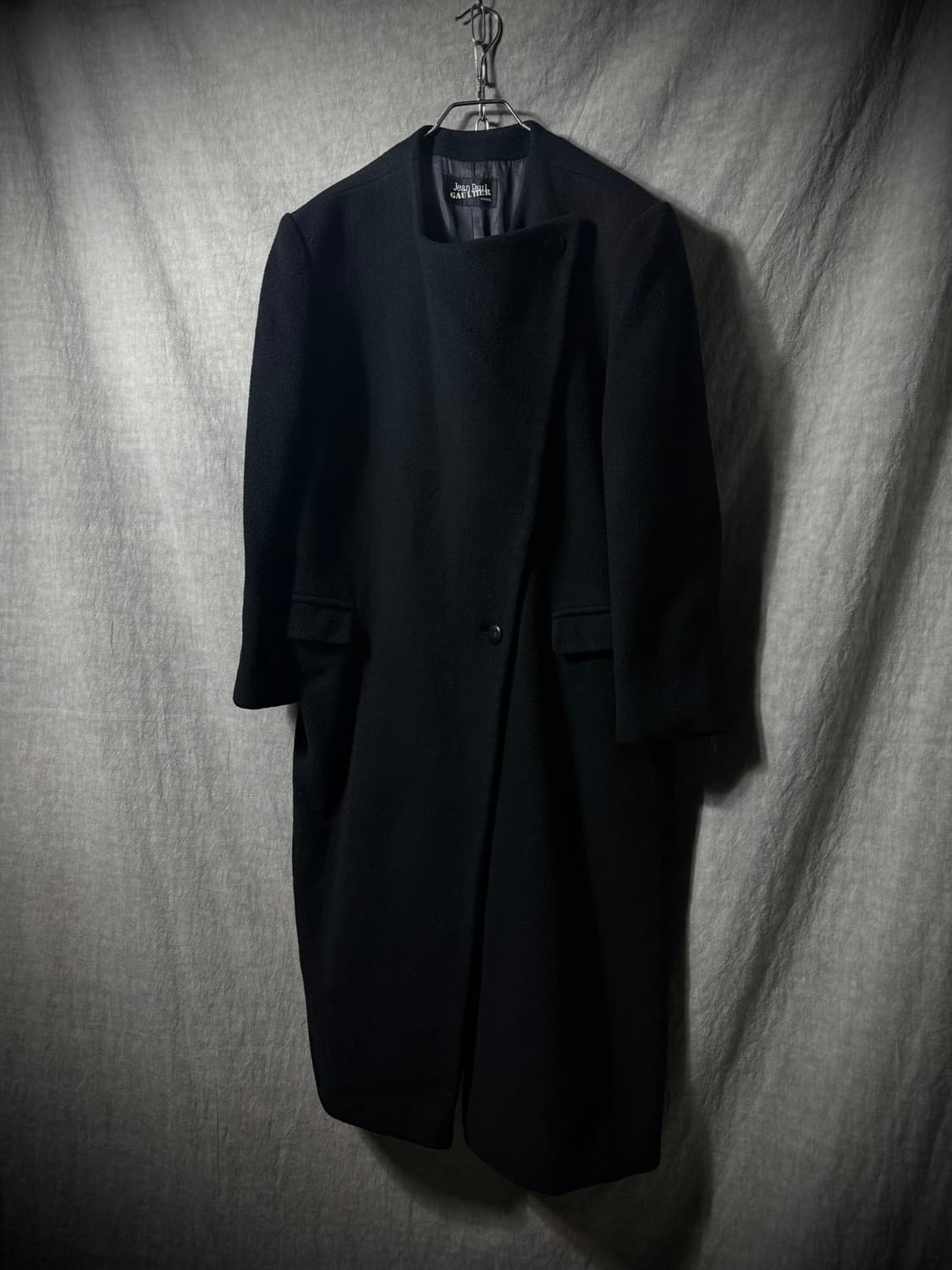 Jean Paul Gaultier Wool Asymmetric Coat  상품이미지2