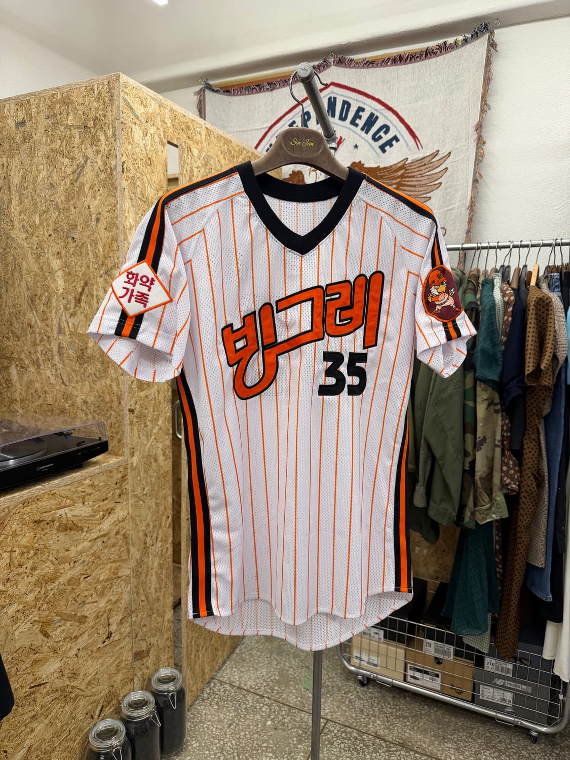 90‘s 빙그레 이글스 홈런왕 장종훈 유니폼 상품이미지1