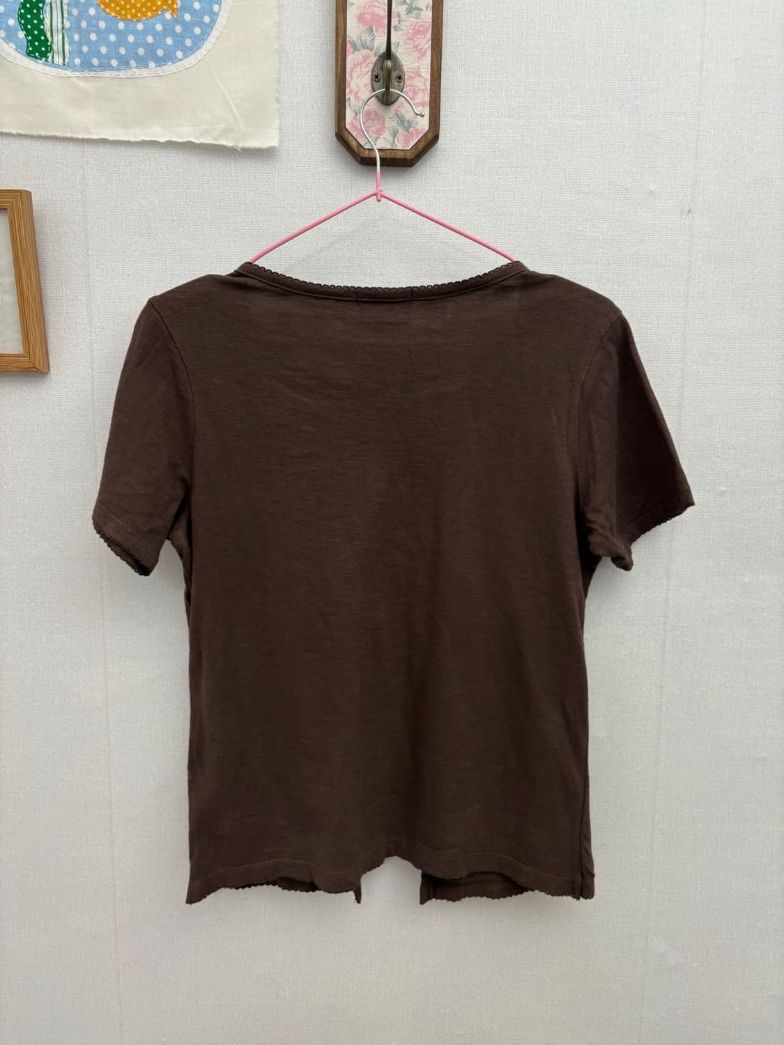 브라운 레이어드 티셔츠 상품이미지7