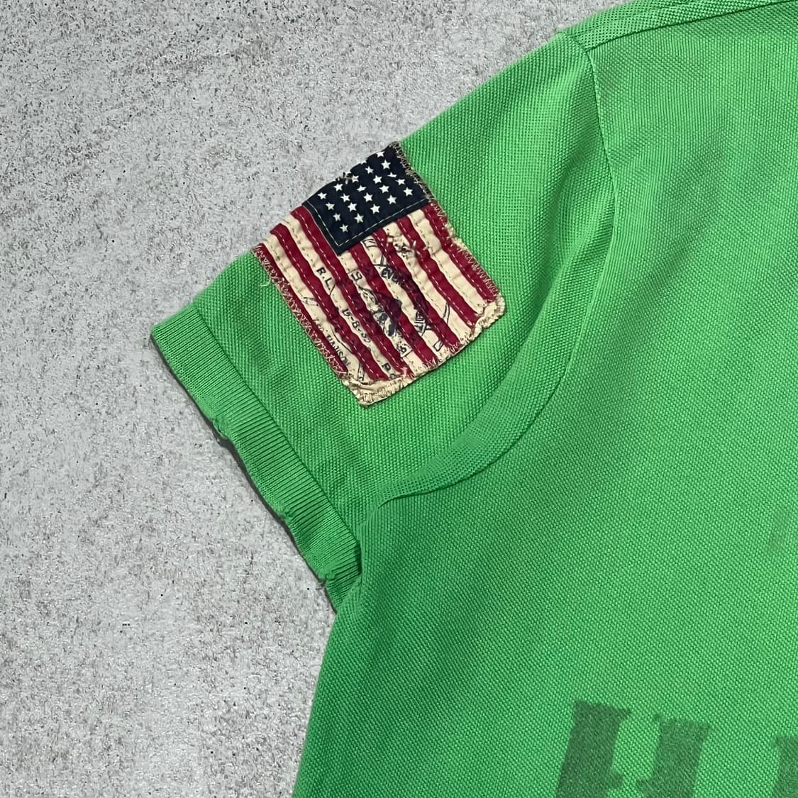 폴로 랄프로렌 성조기 자수 반팔카라티 s10604 상품이미지6