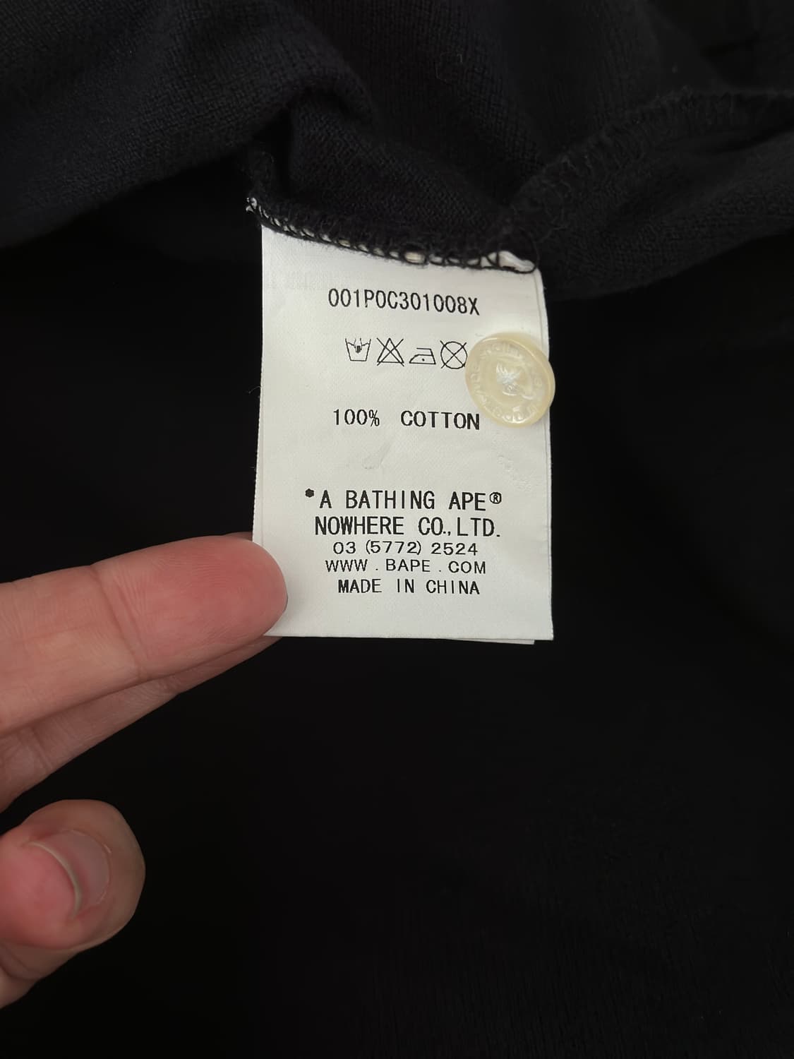 베이프 샤크 WGM 카라 티셔츠  상품이미지7