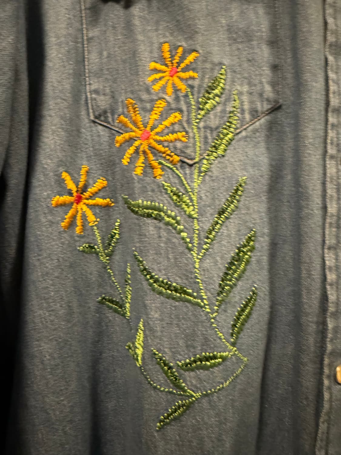 FLORAL WESTERN SHIRT 상품이미지5