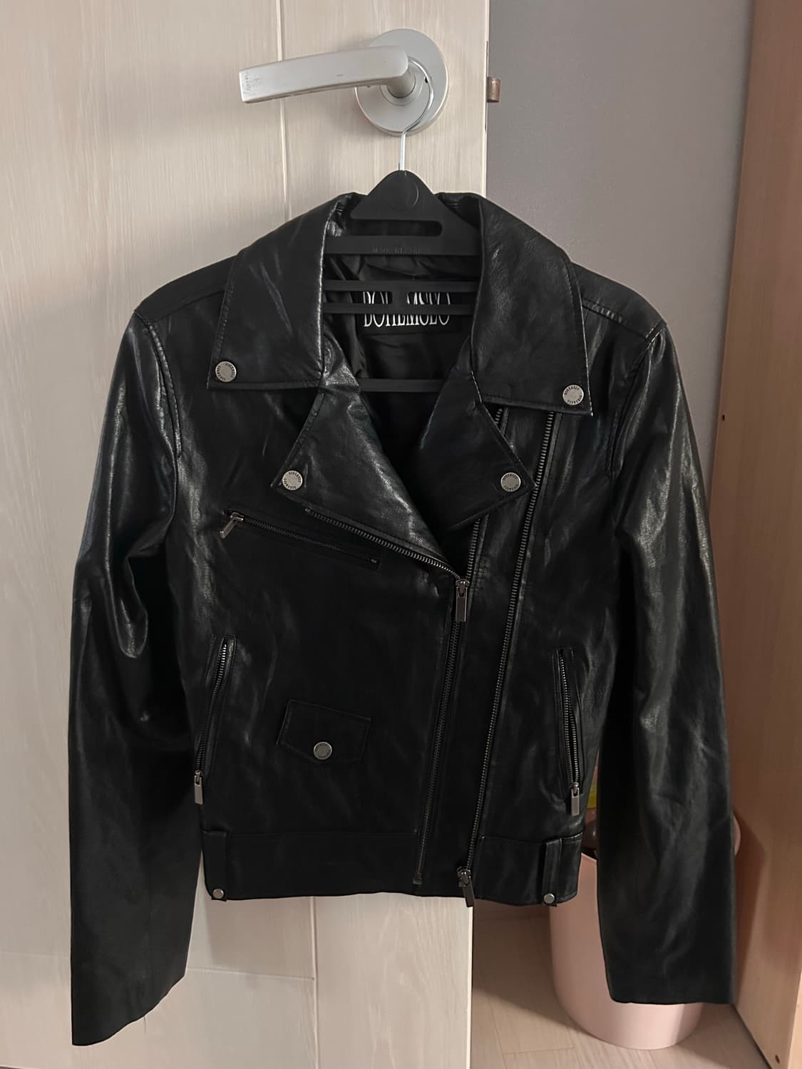 보헤미안서울- 라이더 자켓 TWO ZIPPER FITTED RIDER J 상품이미지1