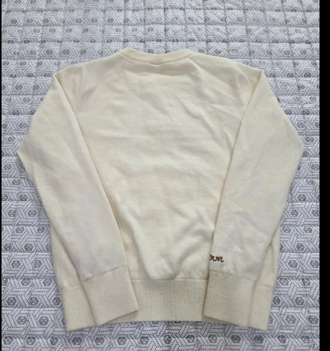 말본 골프 니트 스웨터 아이보리 ~55 상품이미지4