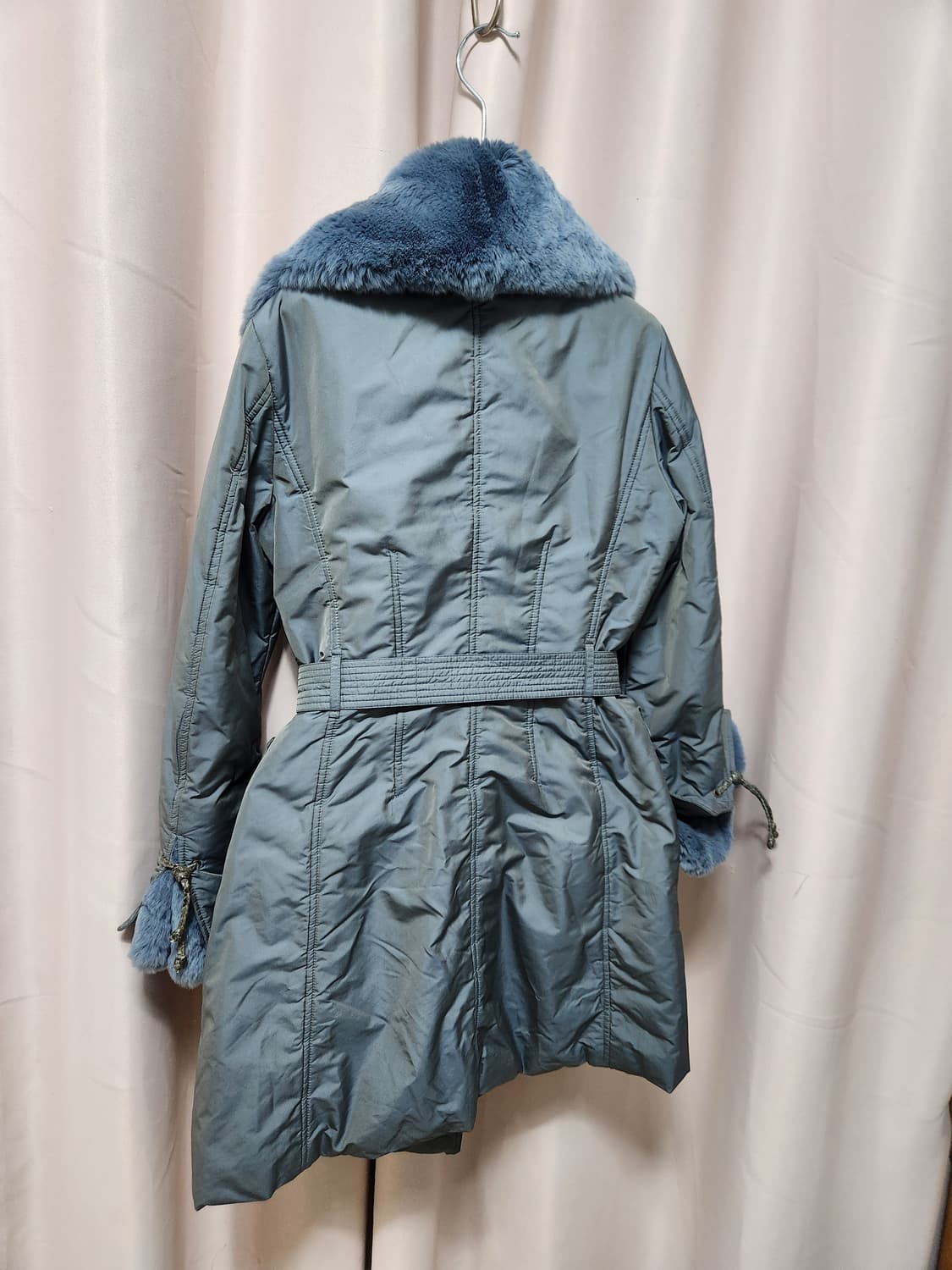 이태리원단FILLTHERM 손정환 토끼털퍼 패딩코트 상품이미지9