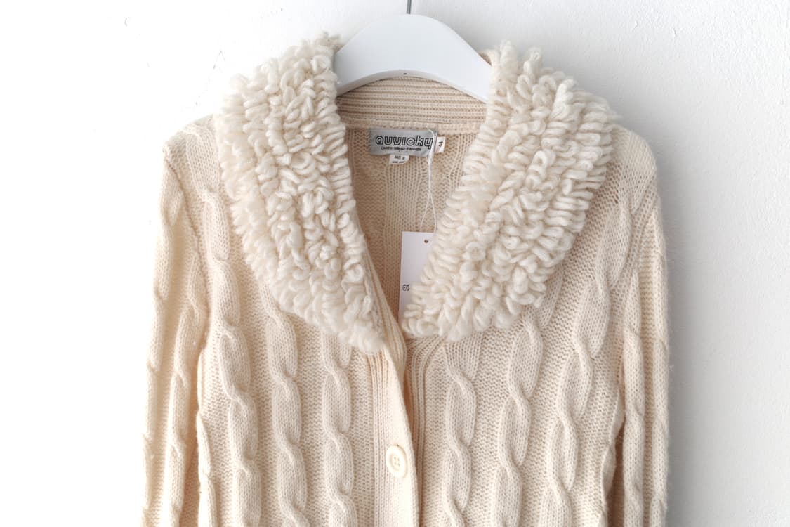 knit fur cardigun 상품이미지3