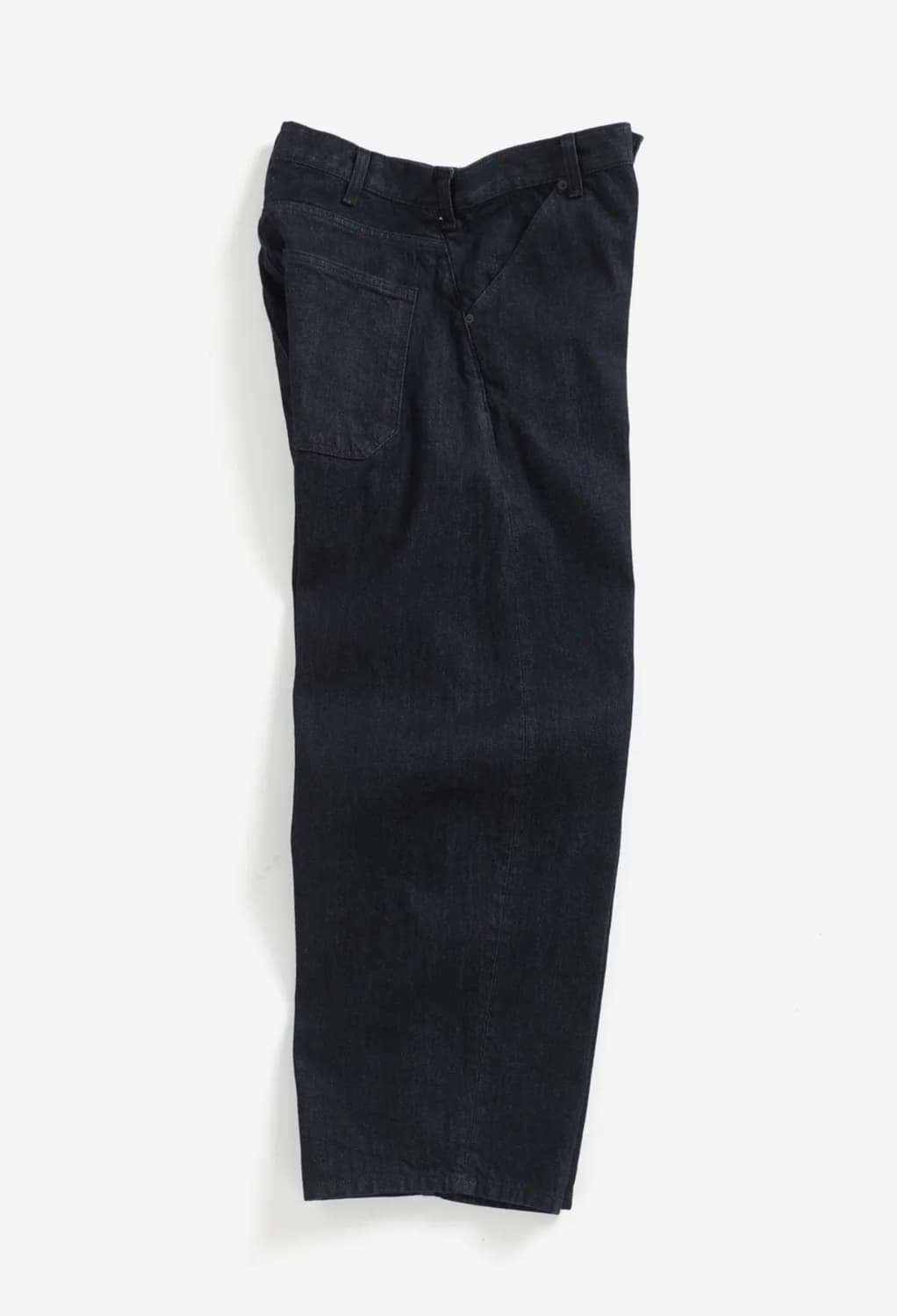 해칭룸 - Wide Curve Jeans Washed Indigo (M) 상품이미지2