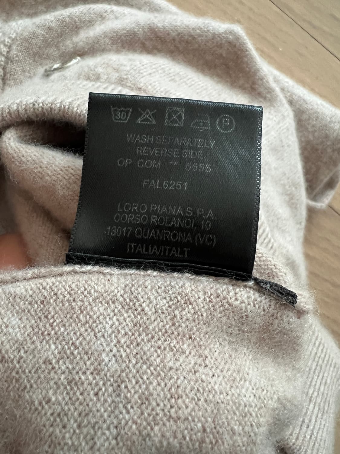 Loro Piana Cashmere Blend Knit Wide Pant 상품이미지7