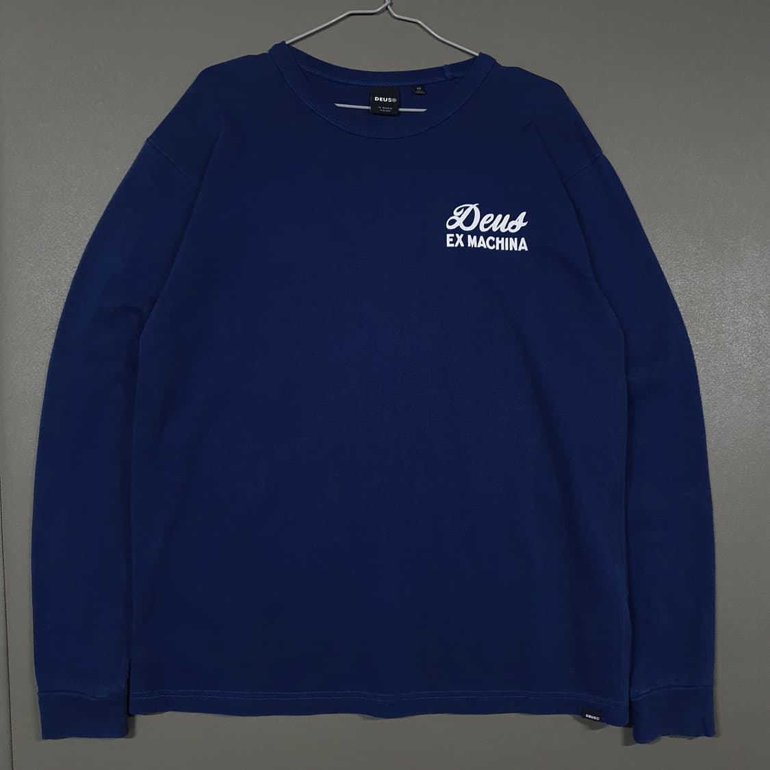 M 정품 데우스 엑스 마키나 스택스 롱슬리브 맨투맨 긴팔티 에스테이트블루 상품이미지4