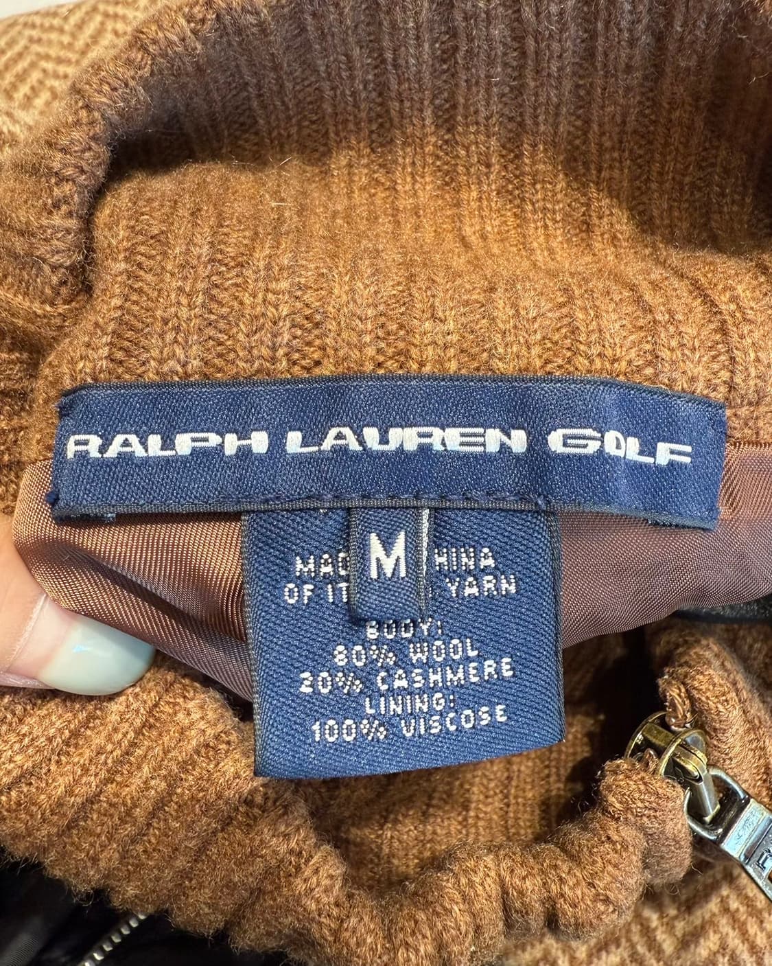 랄프 로렌 골프 브라운 울 베스트 자켓  상품이미지8