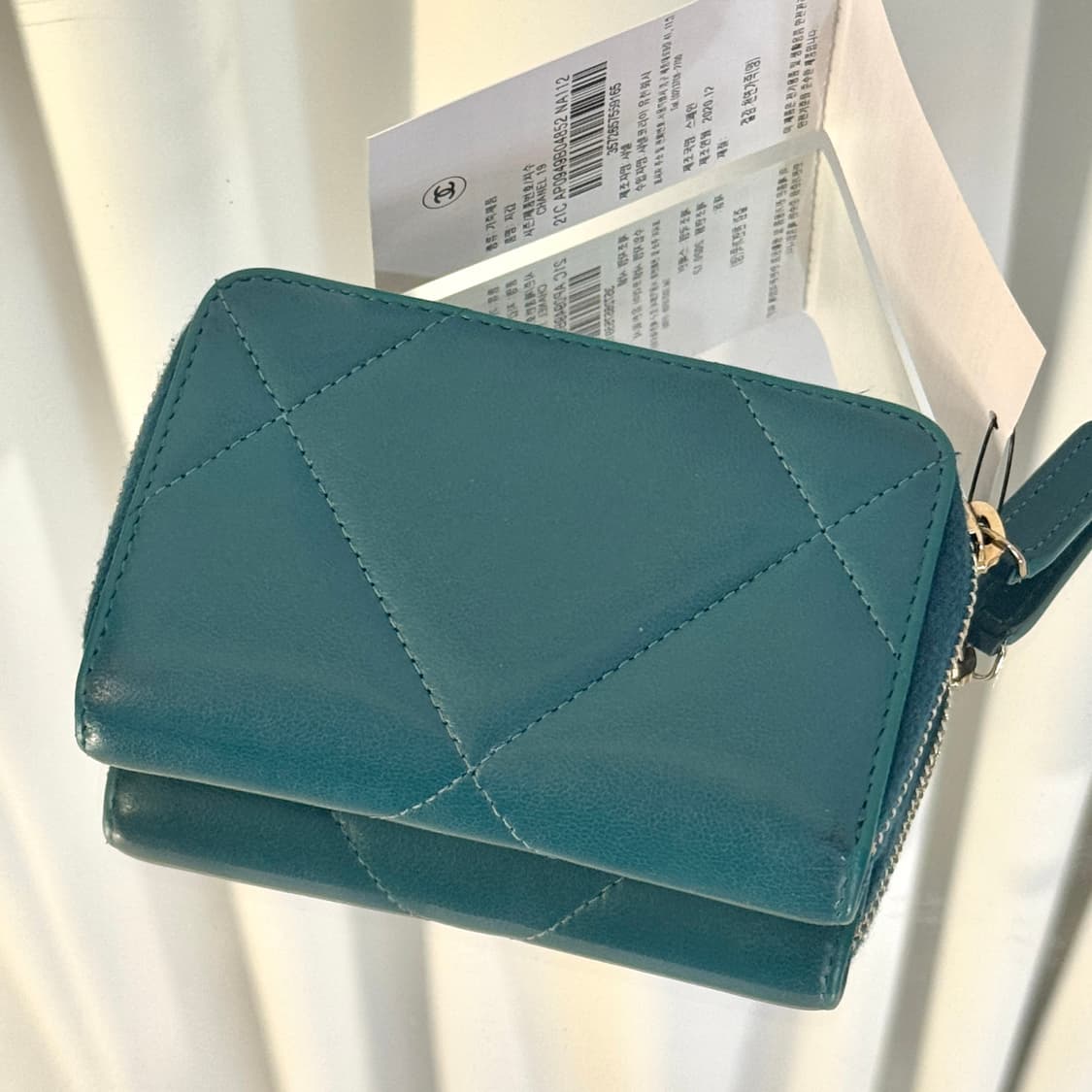 [풀구성] 샤넬 19 지퍼돌이 중지갑 30번대 상품이미지5