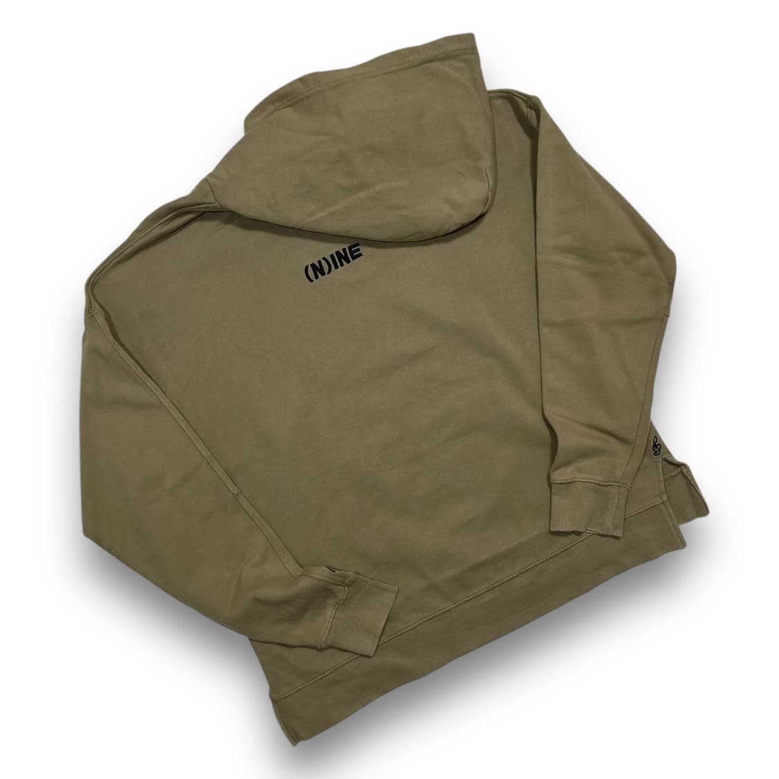 넘버 나인 x Freak's Store 음표 기호 자수 로고 후디 상품이미지6