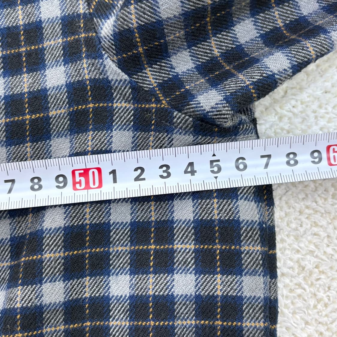 105 K2 체크 패턴 남성 셔츠 0403E 상품이미지6