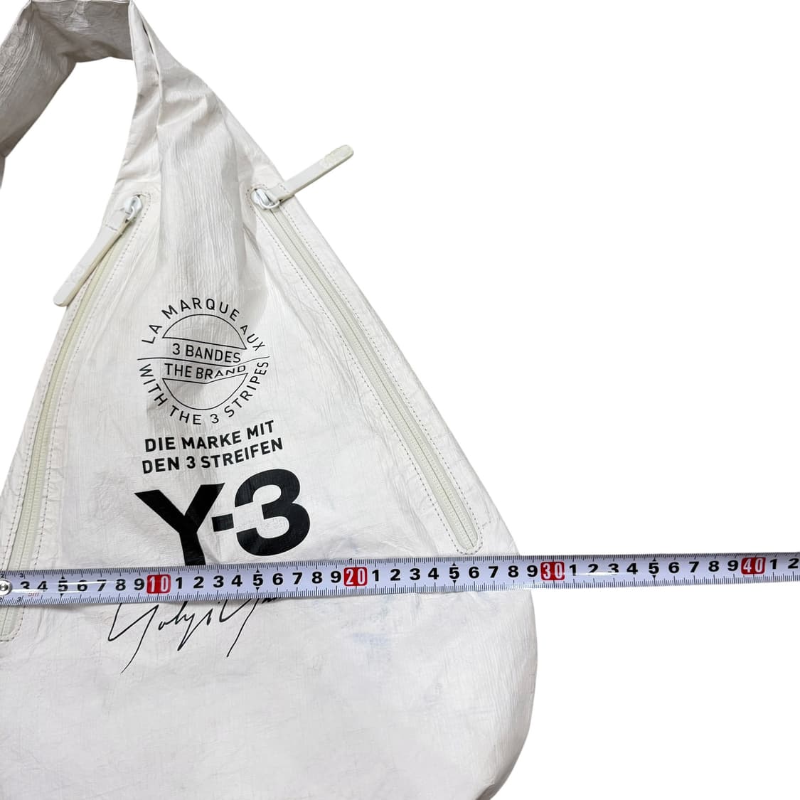 Y-3 아디다스 요지야마모트 슬링백 가방 화이트 상품이미지10