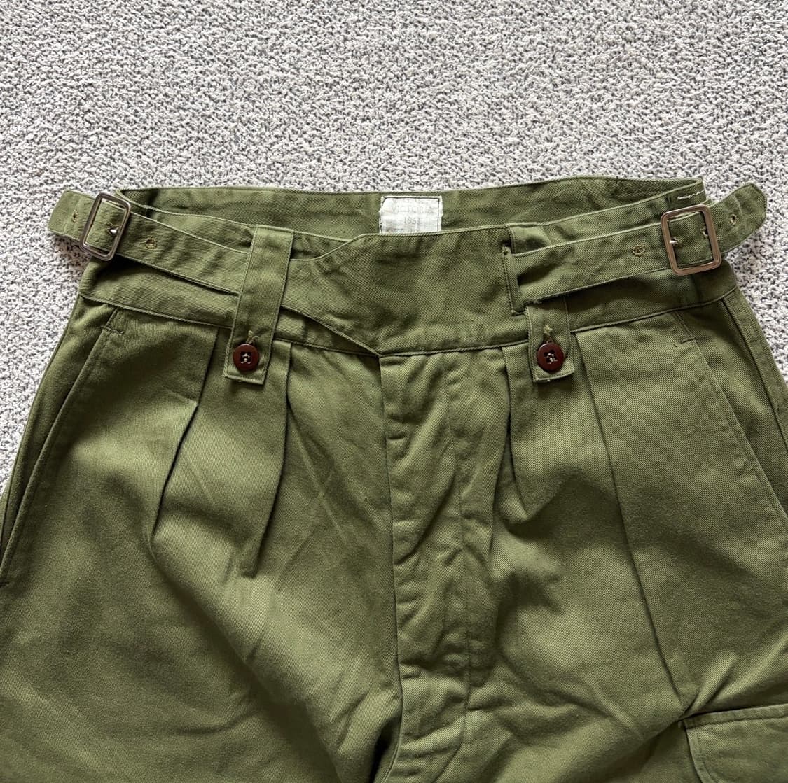 60년 오리지널 호주군 구루카팬츠 상품이미지2