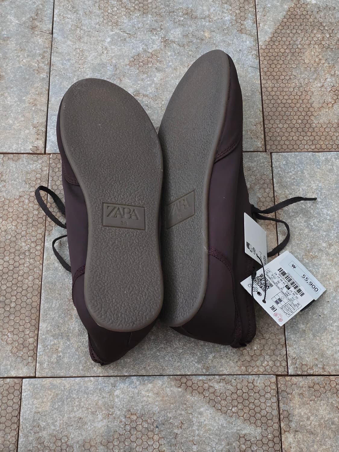 (245)자라 레이스업 스포티 발레리나 슈즈 상품이미지8