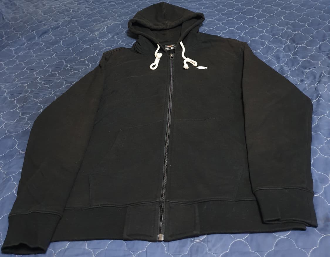 디키즈 시그니처 로고 짚업 후드티 블랙 (XL) 상품이미지1