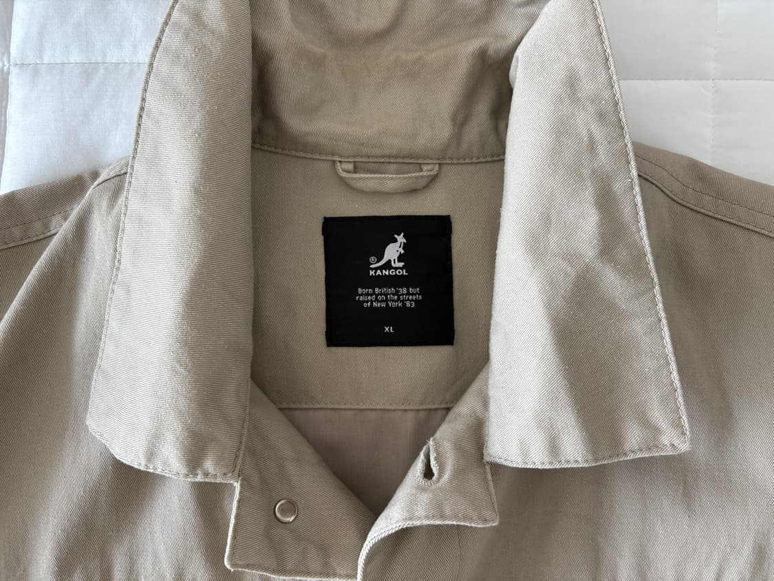 KANGOL Twill Trucker Jacket Size XL 상품이미지3