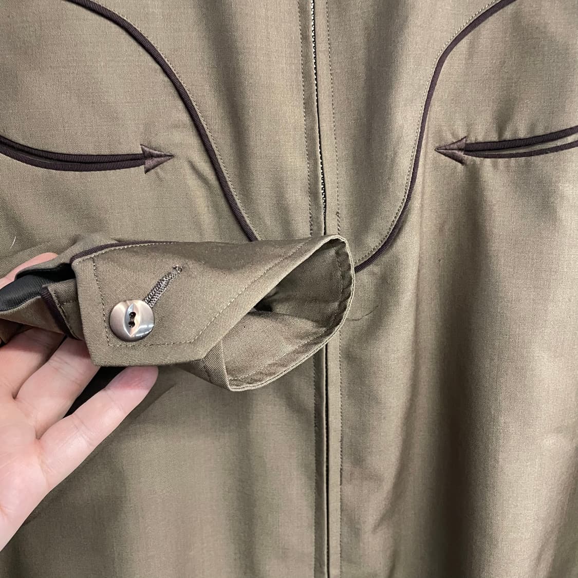 와코마리아 19FW 제냐 웨스턴자켓 상품이미지4