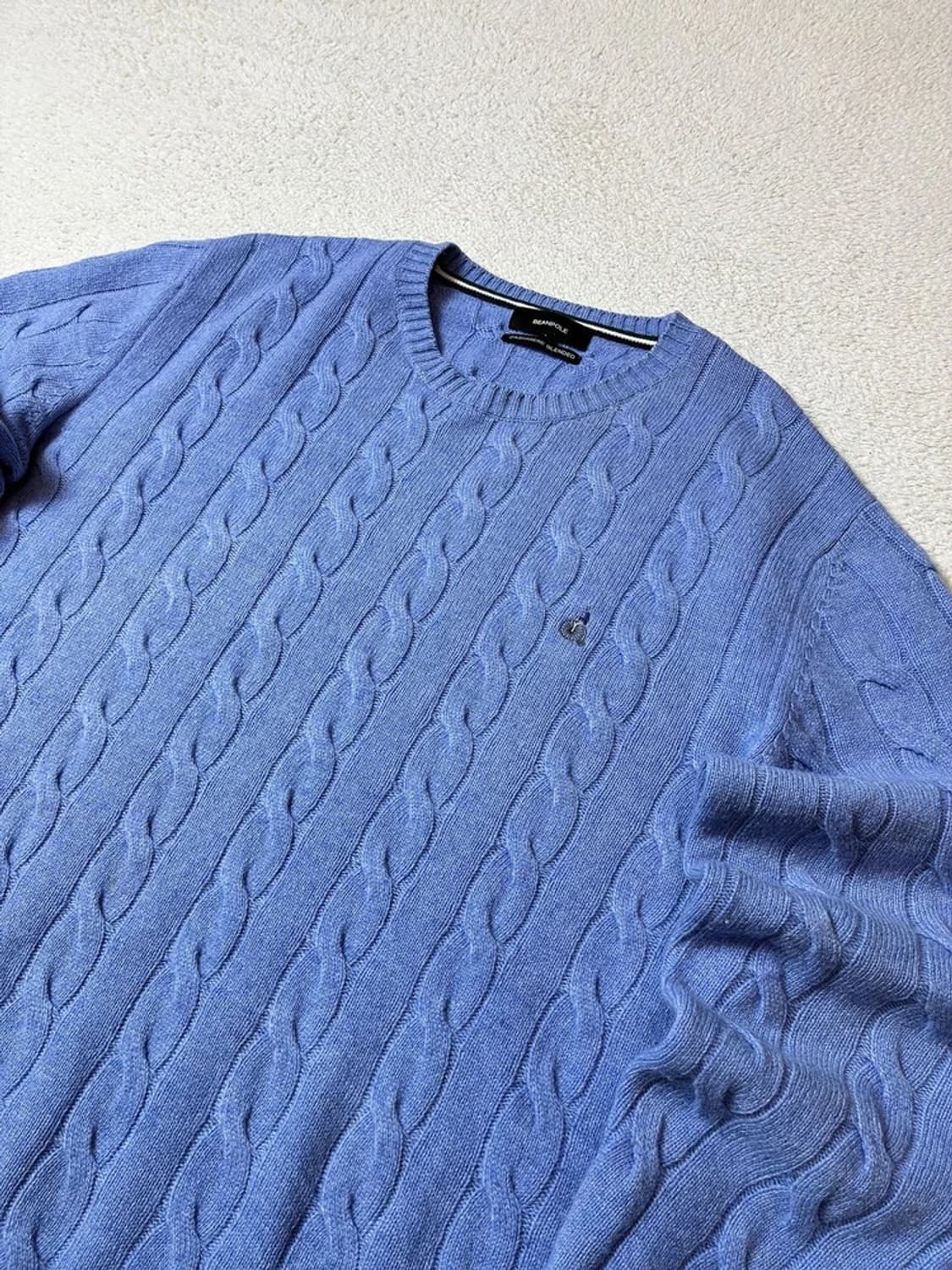 빈폴 23FW 캐시미어 블렌드 꽈배기 니트 PN7874 상품이미지2