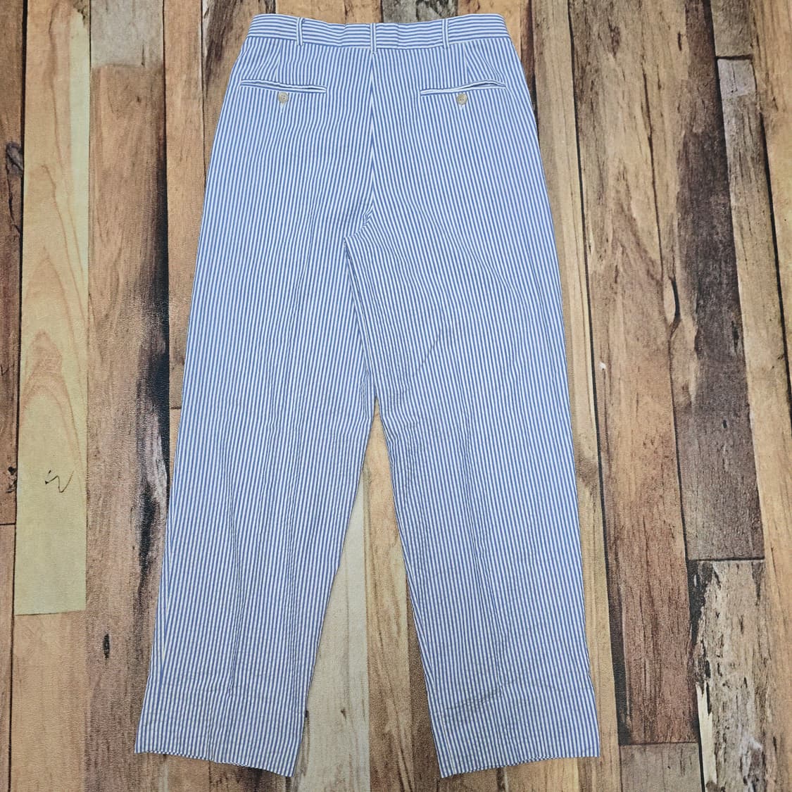 Vintage 80~90s Barry Bricken 배리 브리켄 시어서커 상품이미지5