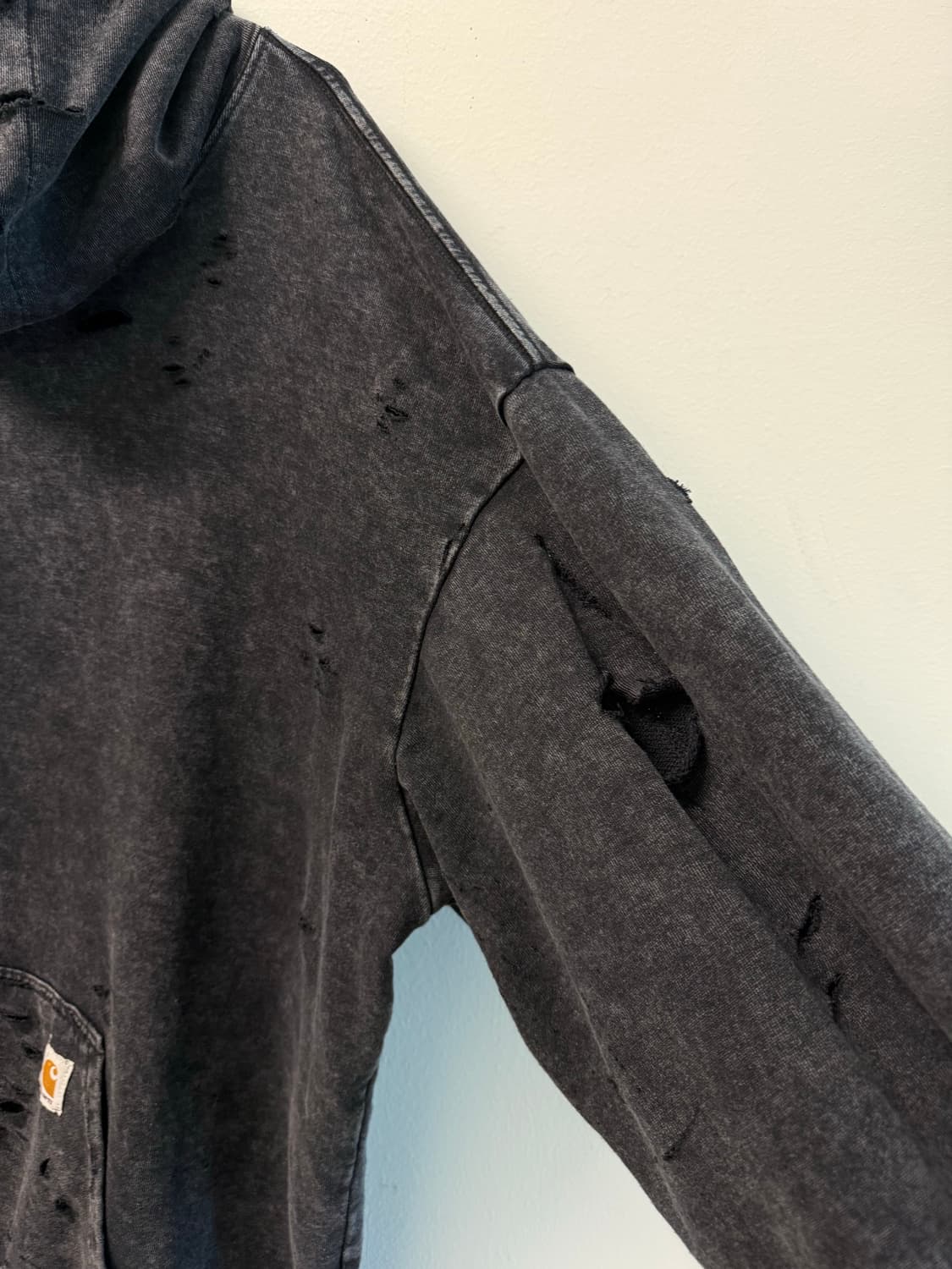 Carhartt wip destroyed damaged hoodie 상품이미지10