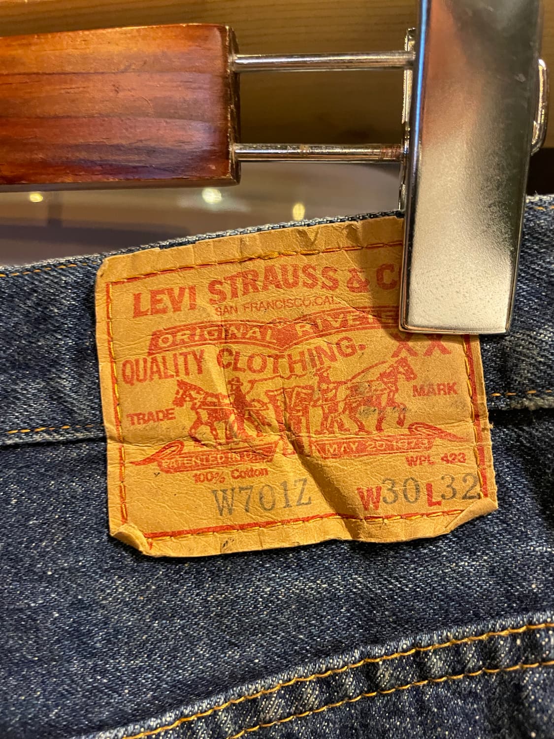 90s리바이스 701 샐비지 데님팬츠 상품이미지7