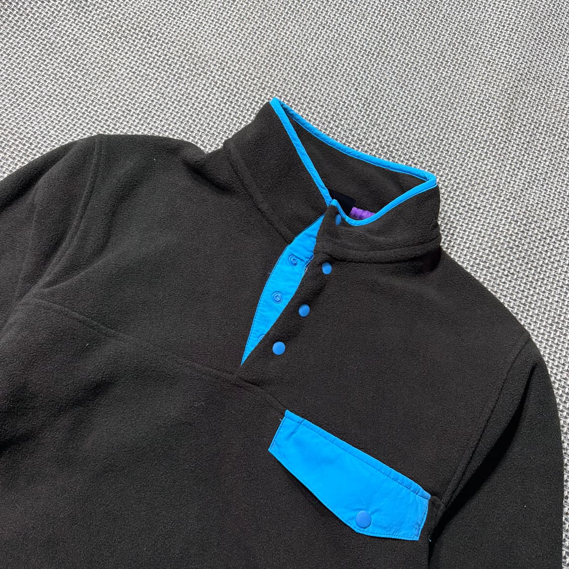 (새상품) 빈티지 아웃도어 플리스 스냅티 상품이미지2