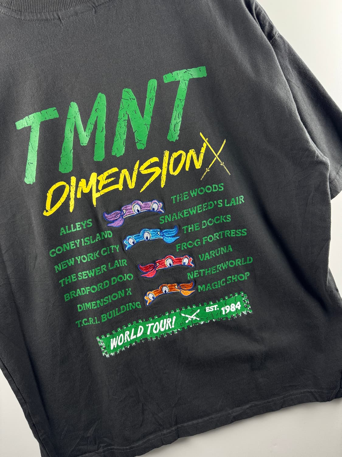 닌자거북이 오피셜 애니 티셔츠2121 상품이미지4