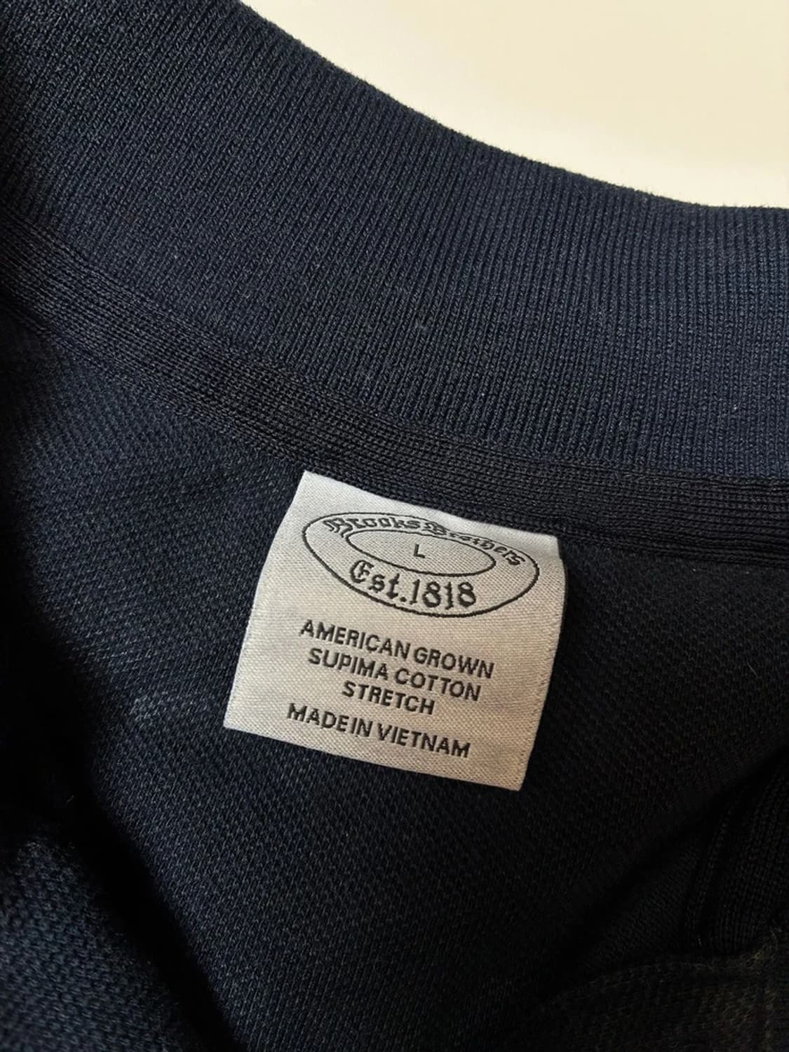 브룩스브라더스 클래식 로고 반팔 카라 티셔츠 PN8694 상품이미지6