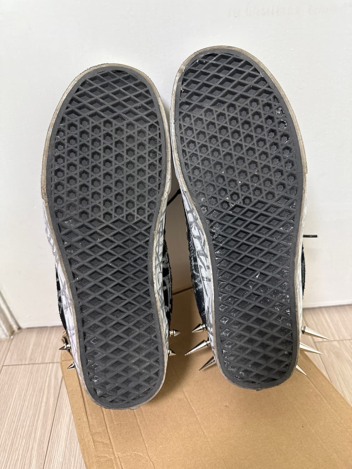 Revenge Madeo 디자이너 반스하프캡 레오파드 커스텀 슈즈 상품이미지10