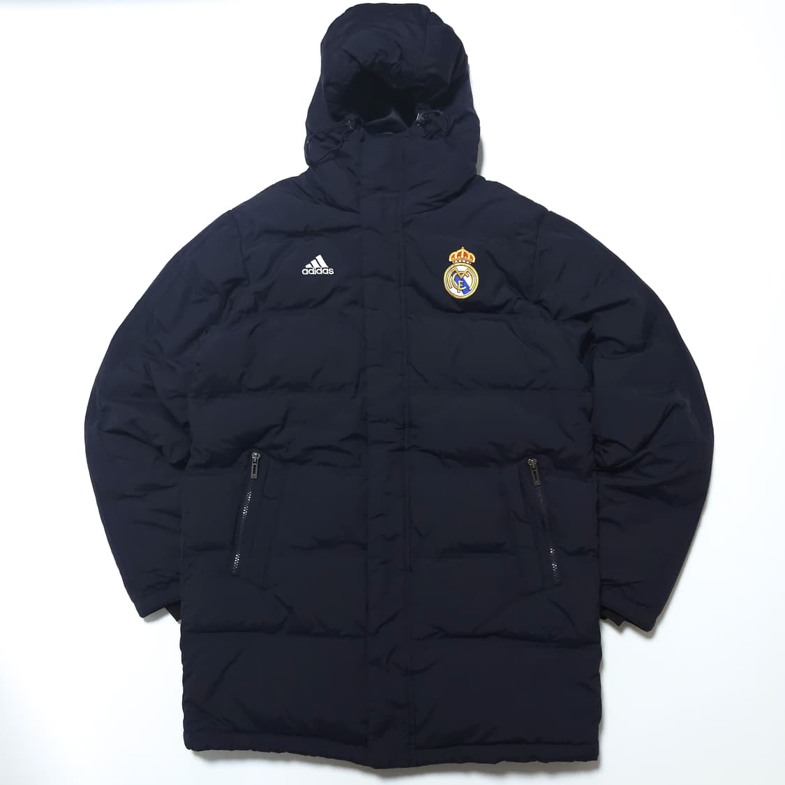 아디다스 13 레알마드리드 벤치 파카 덕다운 패딩 네이비 상품이미지1