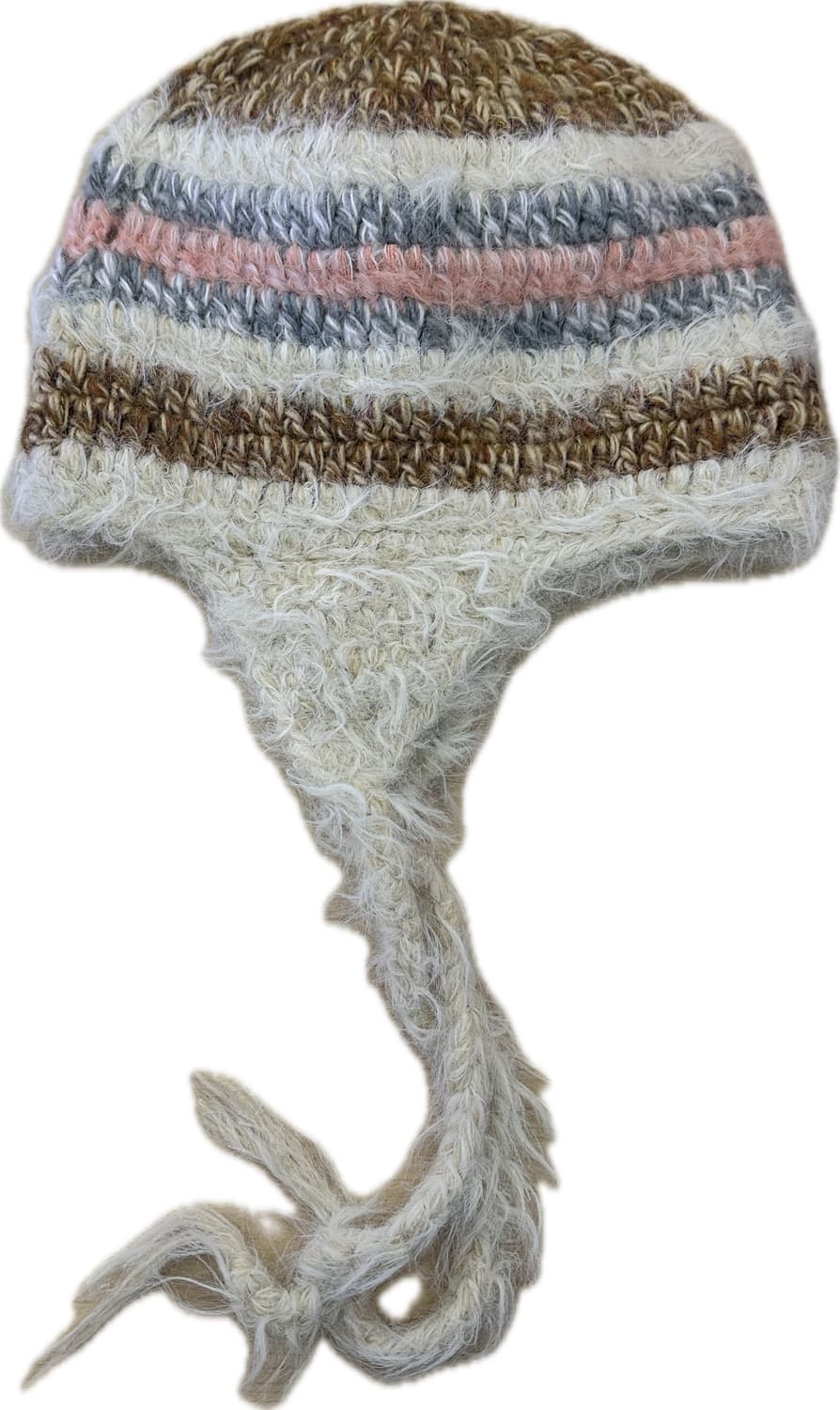 미사깔 빈티지 귀도리 비니 상품이미지2