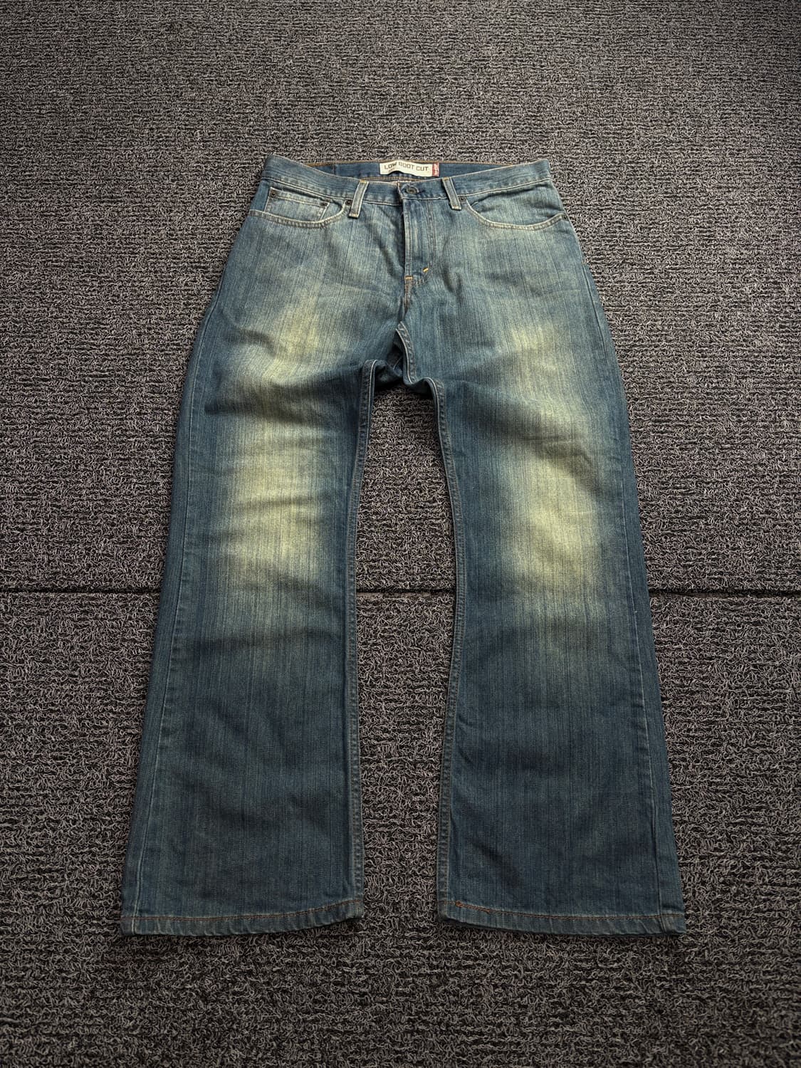 리바이스 527 로우 부츠컷 워싱 데님팬츠 2018 상품이미지2