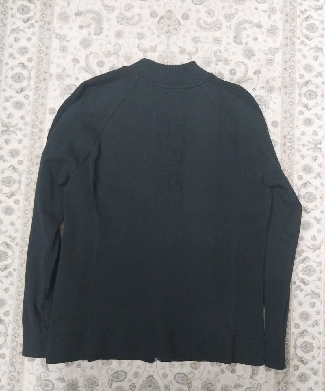 장미쉘바스키아 골프 블랙 니트집업 100 상품이미지3