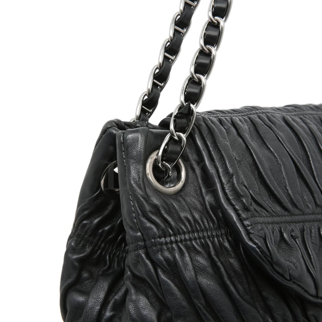 프라다 고프레 체인 숄더 B4695C 블랙 나파 크로스 상품이미지7