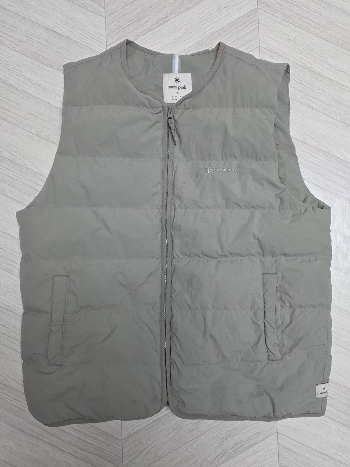 스노우피크 경량 패딩 조끼 남성 110.  XXL 상품이미지8