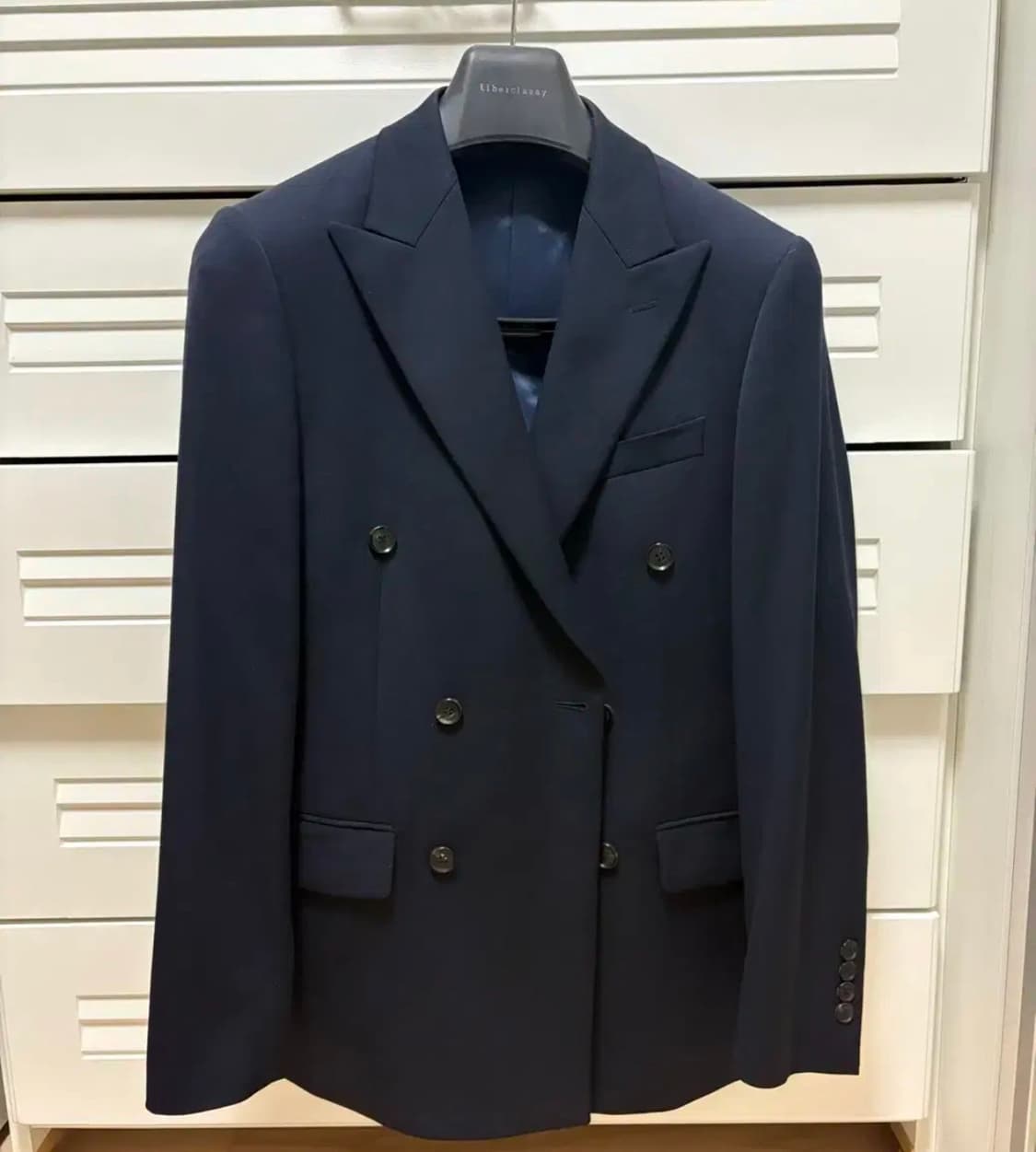 SIEG 고급 네이비 더블 자켓 95 상품이미지3