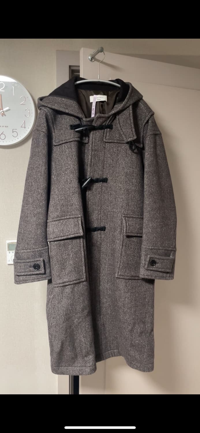 애프터프레이 더플코트 브라운 m 상품이미지1