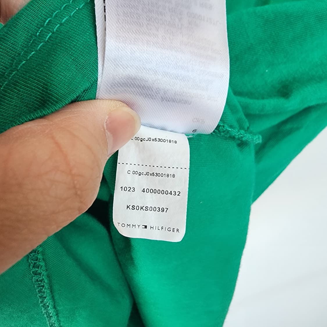 타미힐피거 그린 반팔티셔츠 상품이미지8