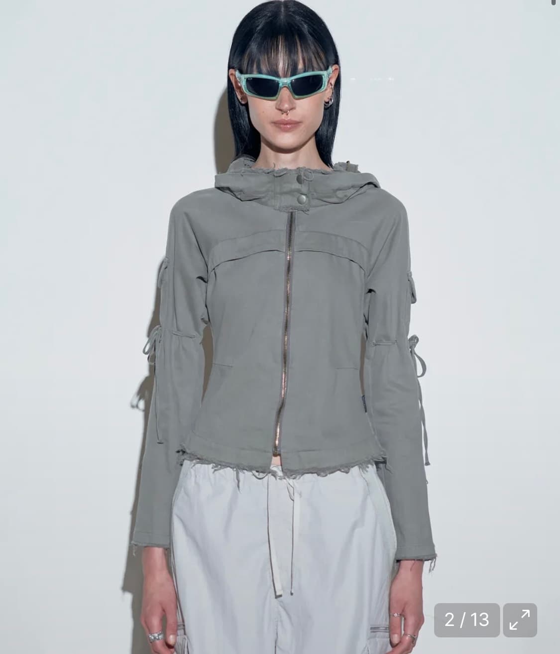 스컬프터 언커트 자켓 그레이 상품이미지1