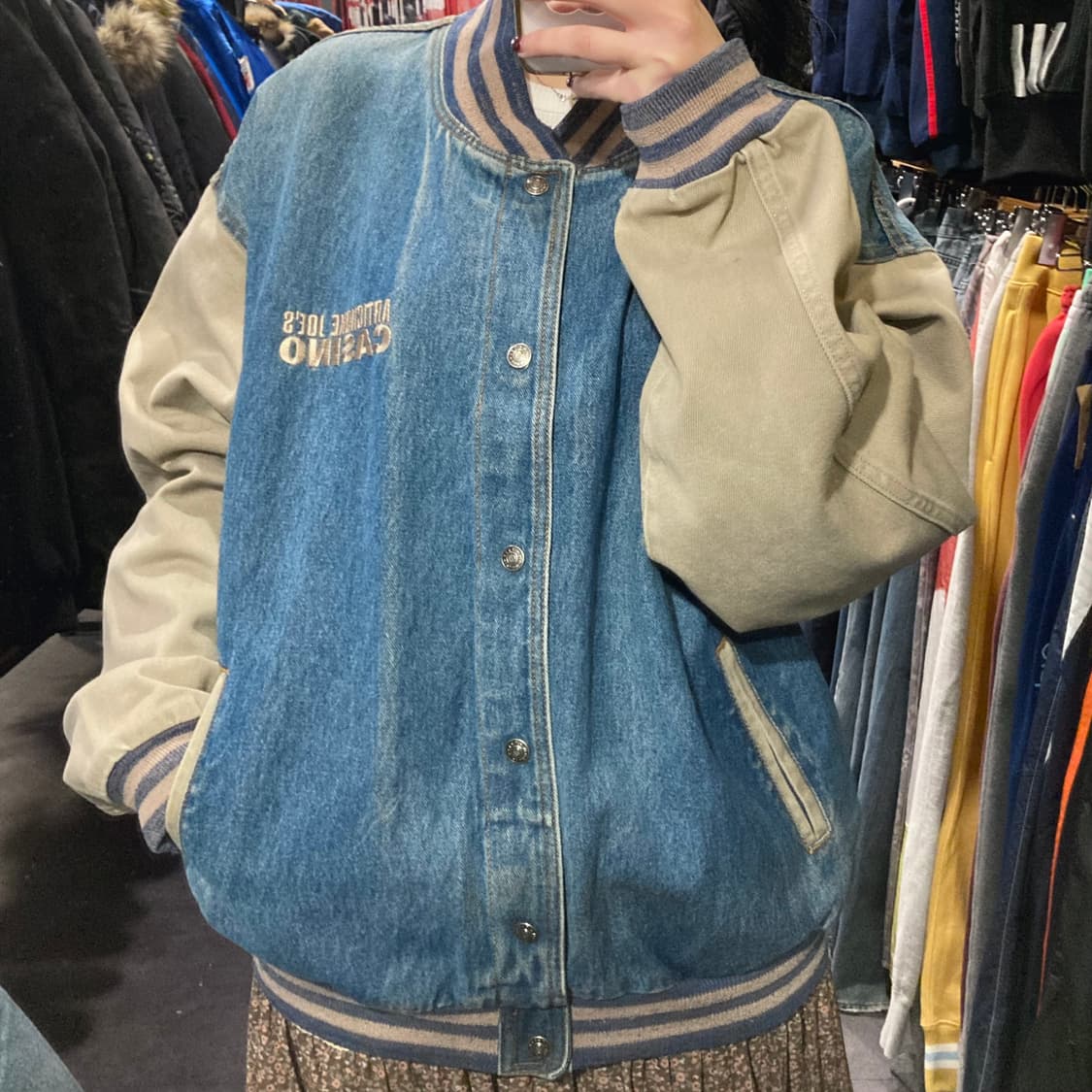 [IM] Tri-Mountain 바시티 자켓 중청 상품이미지2